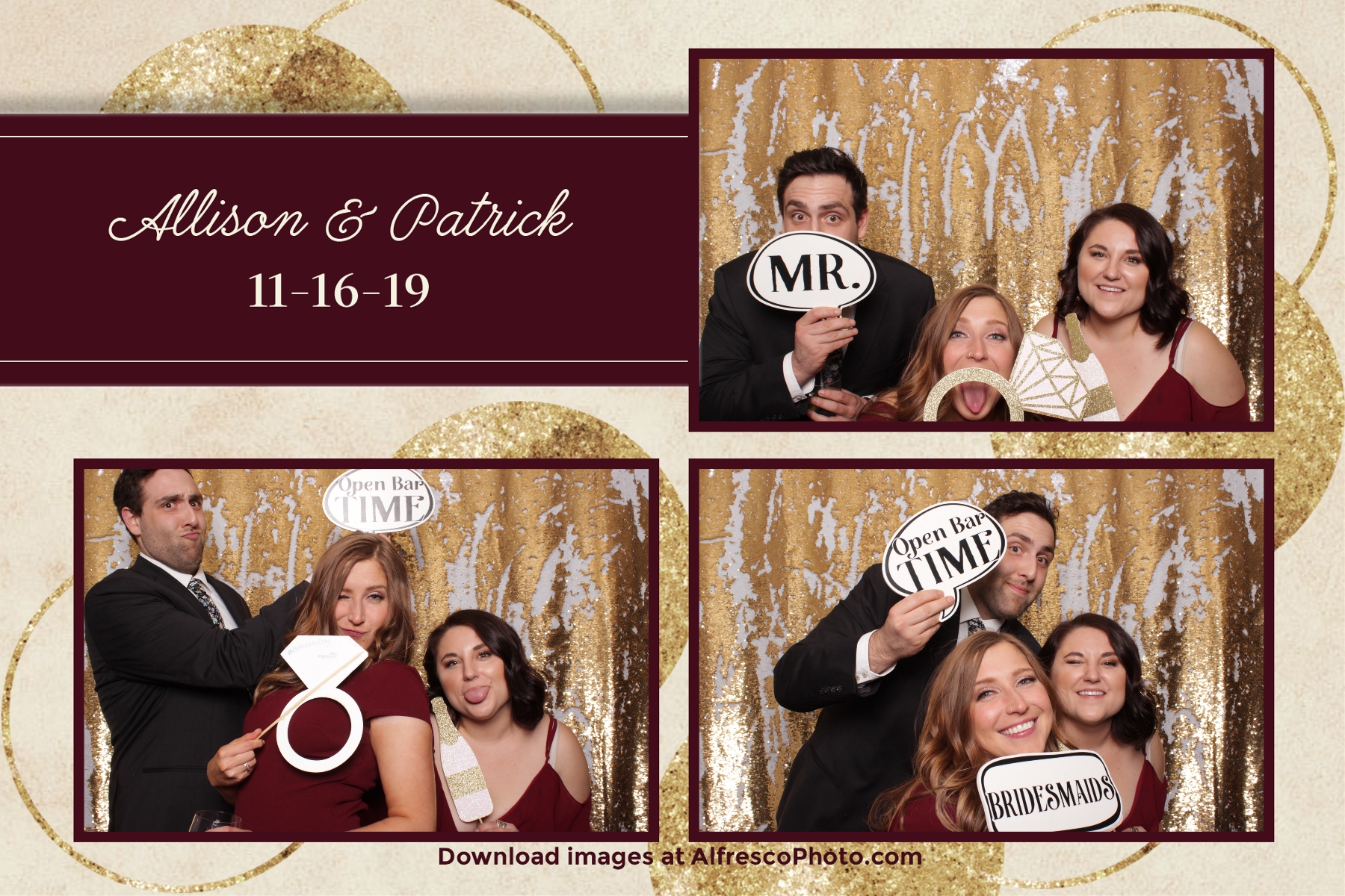 Allison + Patrick | View more photos from the event at events.alfrescophoto.com/u/AlfrescoPhoto/Allison-Patrick